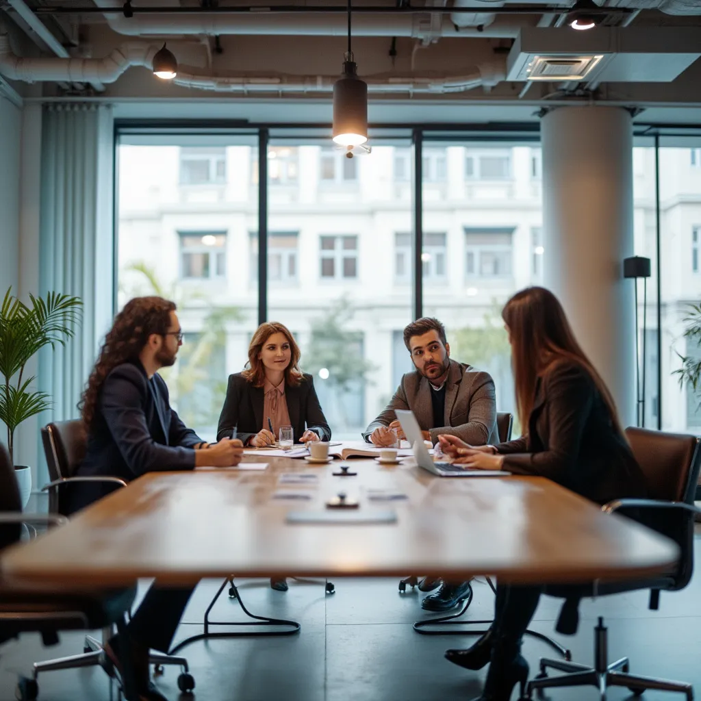 Echipa noastră de consultanți oferind sfaturi unui client